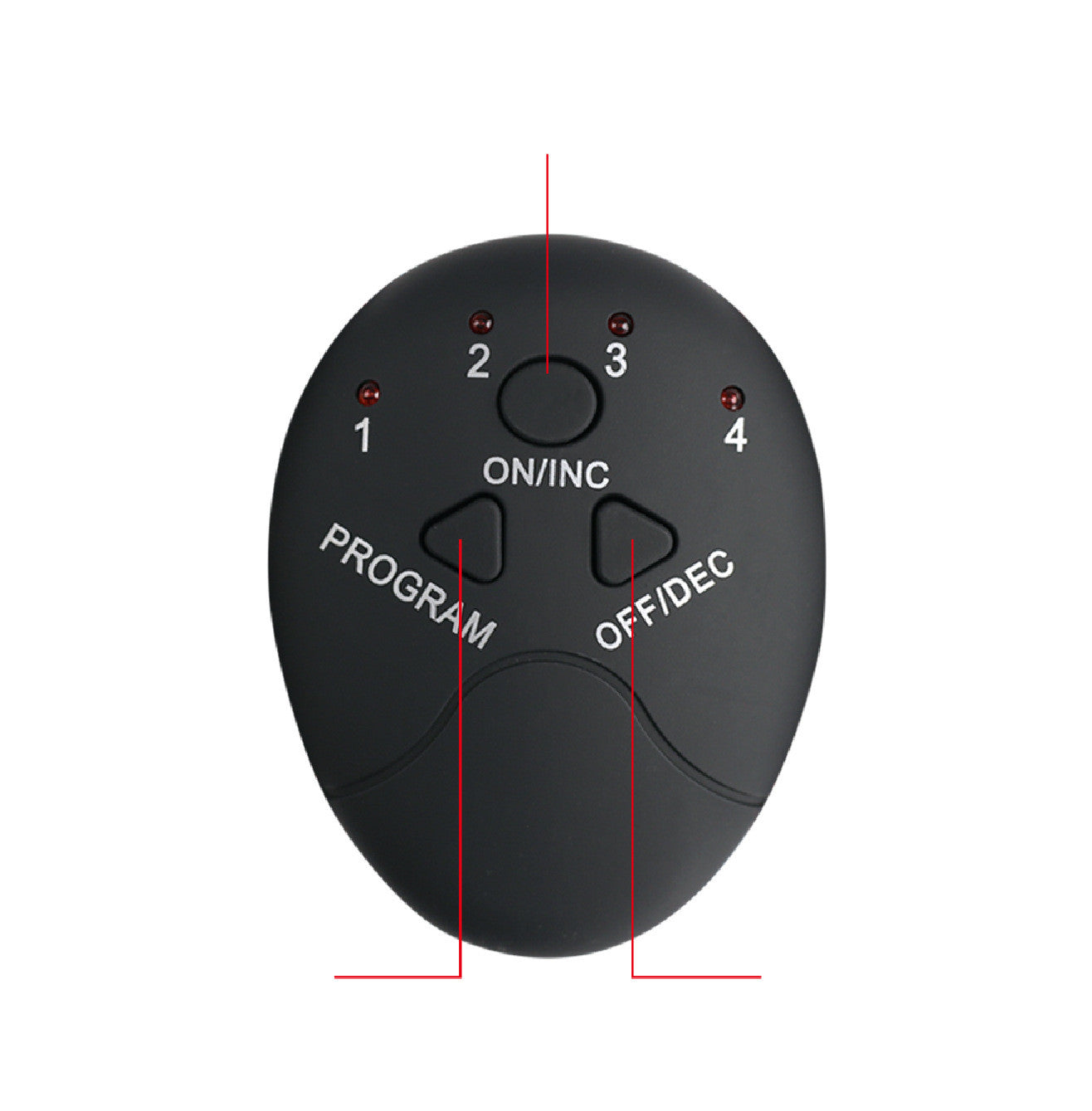 Electric EMS Foot Massager Pad Feet Muscle Stimulator Leg