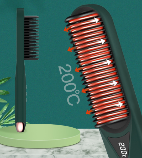 Straightening Comb And Curling Iron Dual-purpose Artifact Curler