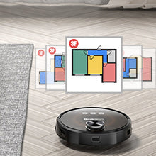 Geek Smart L8 Robot Vacuum Cleaner And Mop, LDS Navigation,