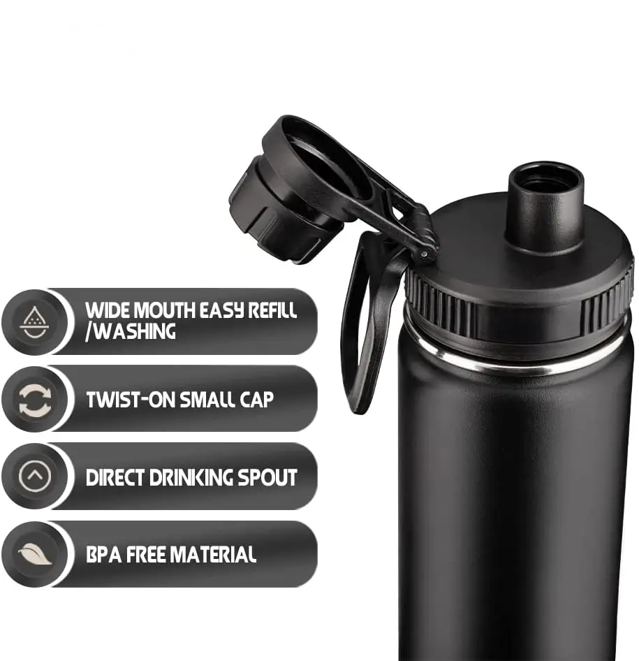 1L Insulated Stainless Steel Bottle
