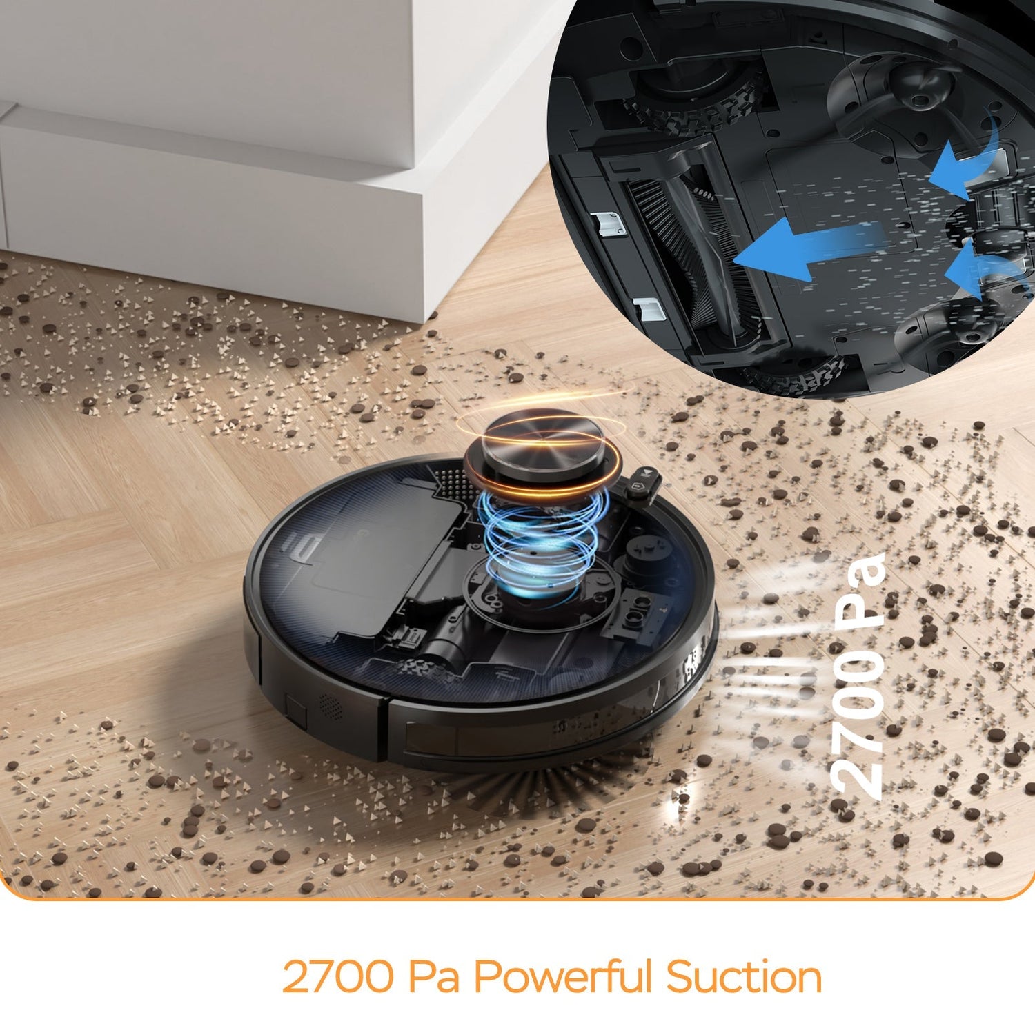 Geek Smart L7 Robot Vacuum Cleaner And Mop, LDS Navigation