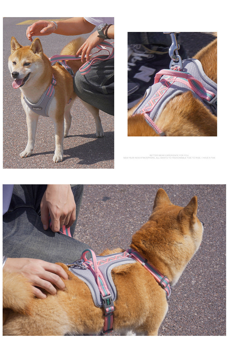 Dog Chest Strap Vest Style