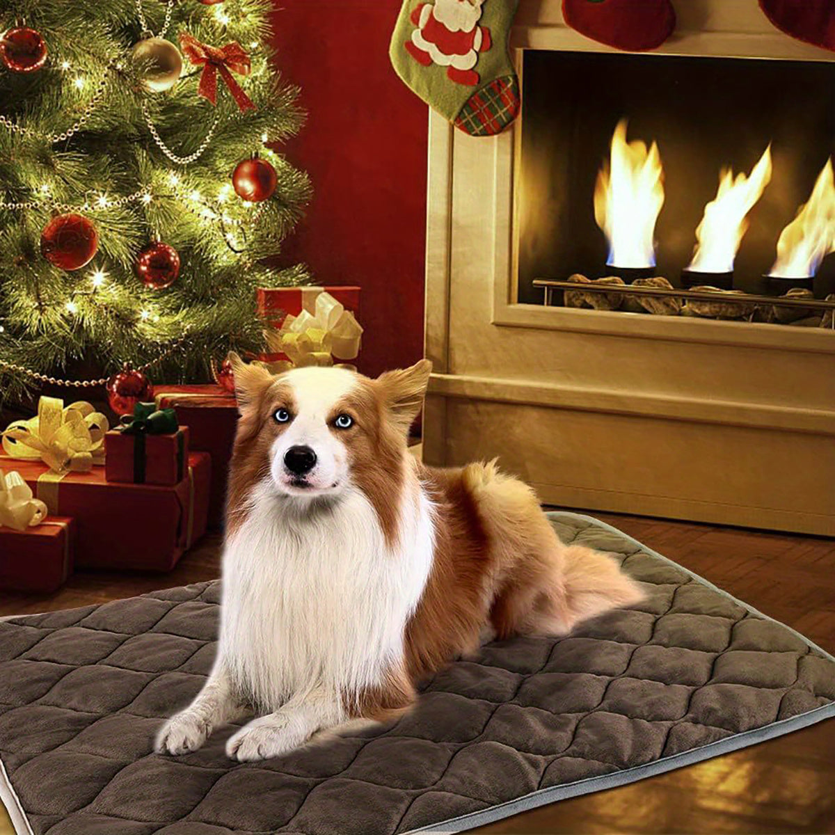Dog Cat Bed Cat Dog Non-Slip Mat Extra Warm Thermal Pet Pad