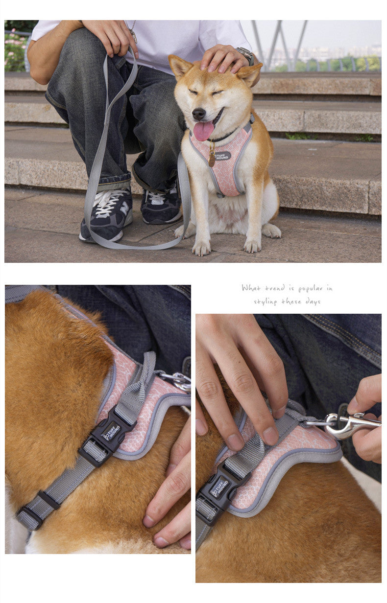 Dog Chest Strap Vest Style
