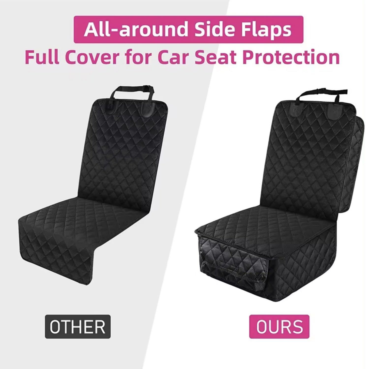 DOg Car Seat Cover Waterproof Pet Front Seat Cover